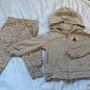 2-Piece koala  Jacket with matching pants